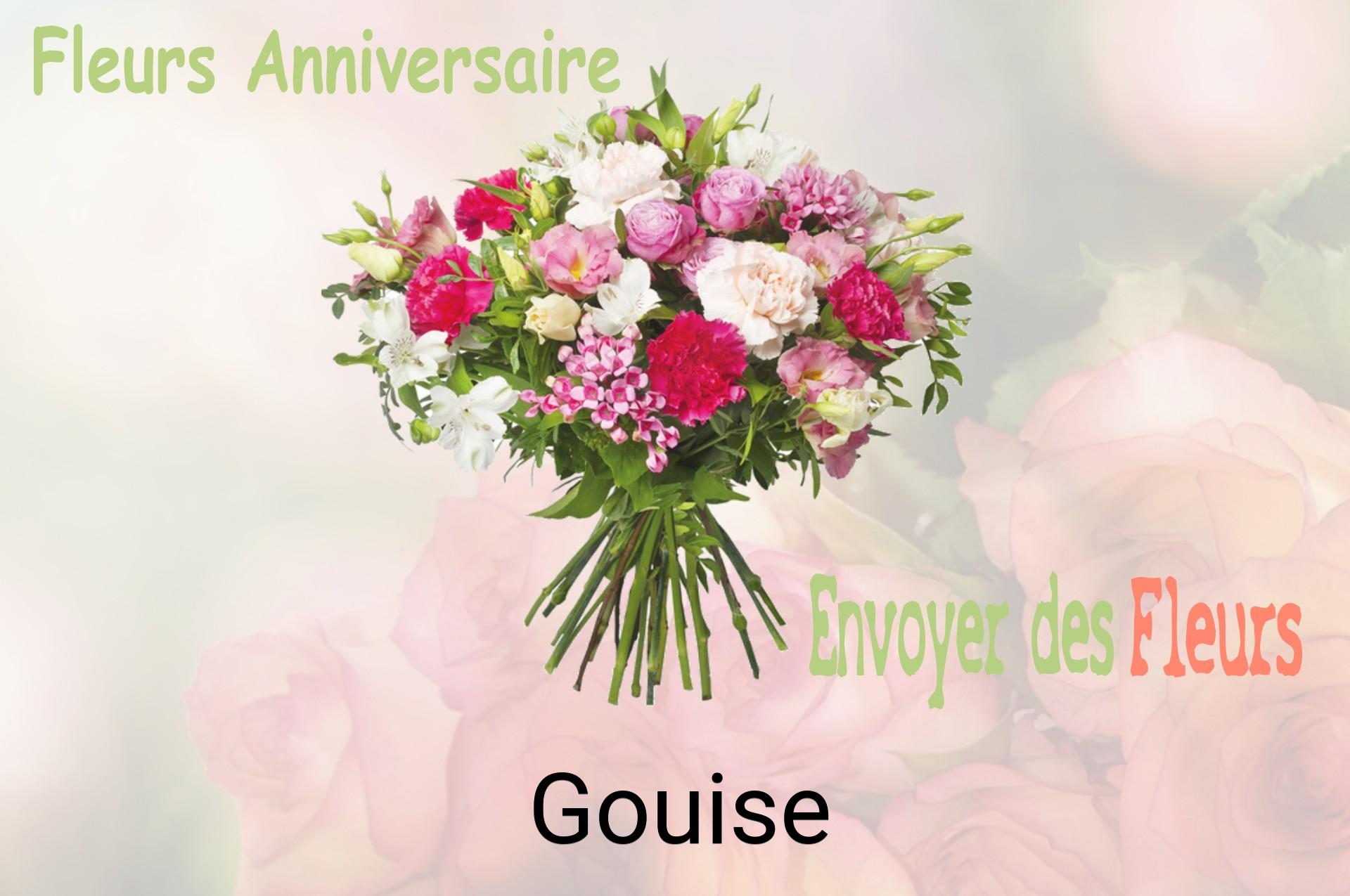 Bouquet de fleurs d’anniversaire livré à Gouise